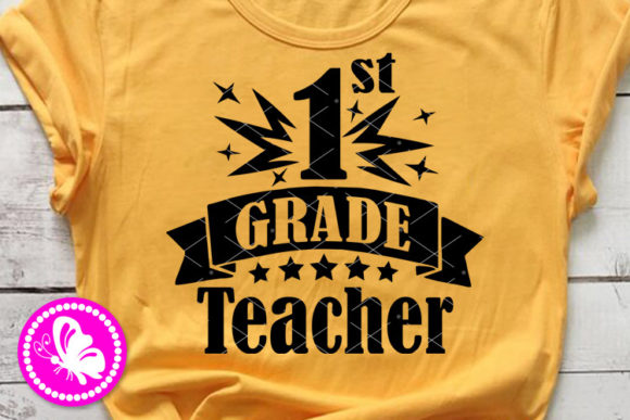1st Grade Teacher Graphics & Illustrations Review