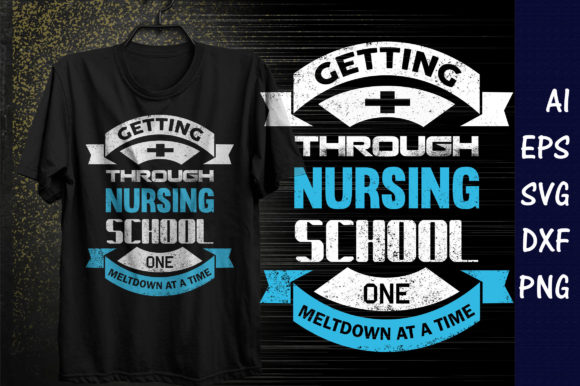 Nursing School Graphics for T-Shirt Designs