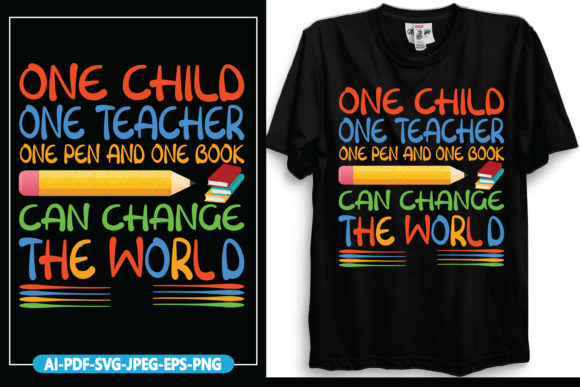 One Child One Teacher Graphics & Print Templates