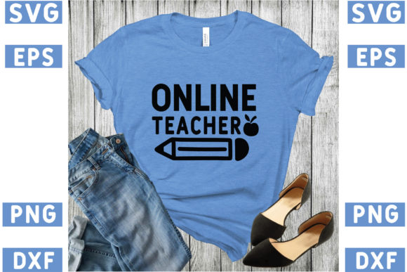 Online Teacher Graphics for T-Shirt Designs