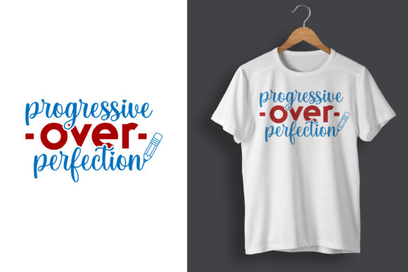 Progressive Over Perfect Fitness Graphics & Print Templates