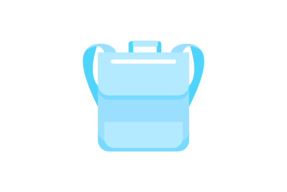 School Backpack Vector-161: Graphics and Illustrations