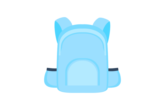 School Backpack Vector-165: Graphics and Illustrations