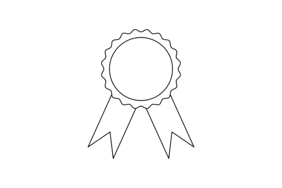 School Medal Line Icon-217: Graphics & Icons Review