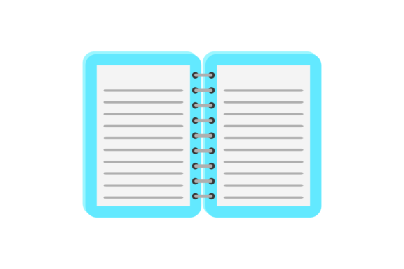 School Note Book Vector-43 Graphics & Illustrations