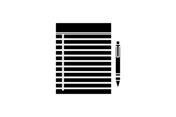 School Paper Note Solid Icon-226 Graphics & Icons Review