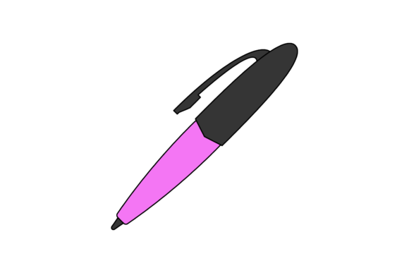 School Pen Fill Line Icon-93: Graphics & Icons Review