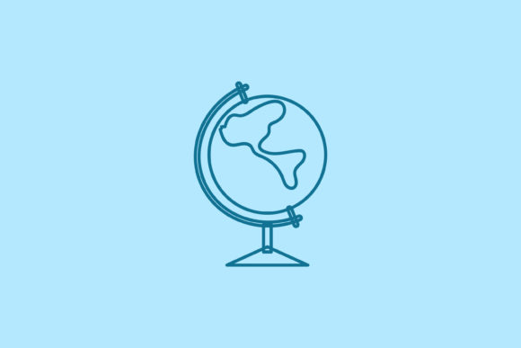 School Vector Icon Outline: Graphics and Icons Review