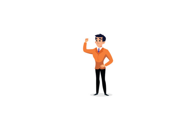 Teacher Character Vector: Graphics & Illustrations