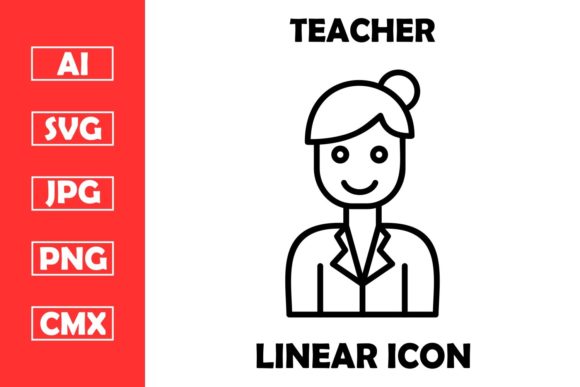 Teacher Vector Icons for Modern Graphics